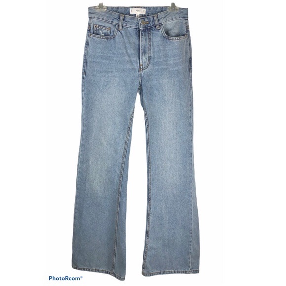 NWOT MNG High Rise Decorative Seam Flared … - Picture 7 of 11